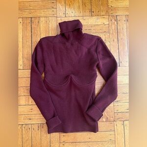 NWT Balenciaga Maroon Knit Size 36 / S